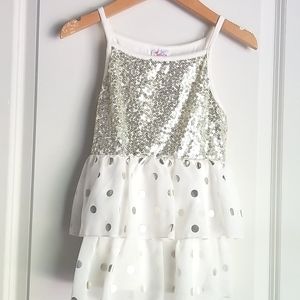 Justice Girls Top Special Occassion  Size 8